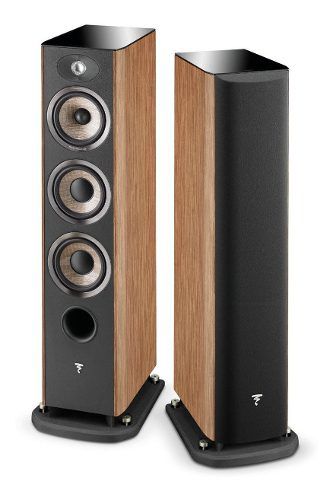 Caixa Torre Focal Aria 926 Par Walnut