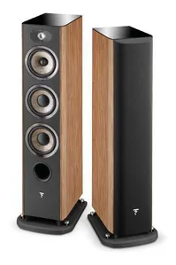 Caixa Torre Focal Aria 926 Par Walnut