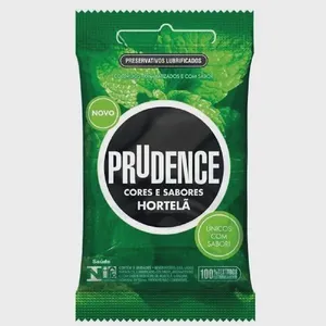 Preservativo Prudence Cor Sabor Hotelã 3 Unidades