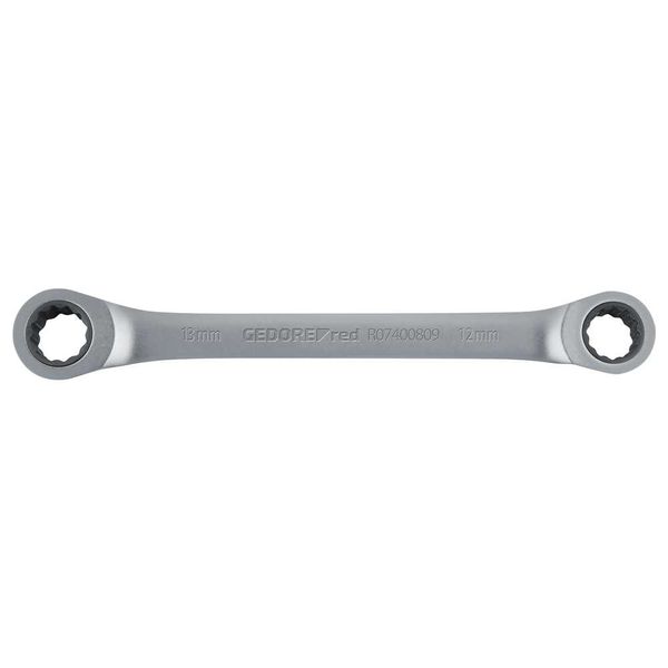 Chave Estrela 10 x 11 mm com catraca plana - Gedore red