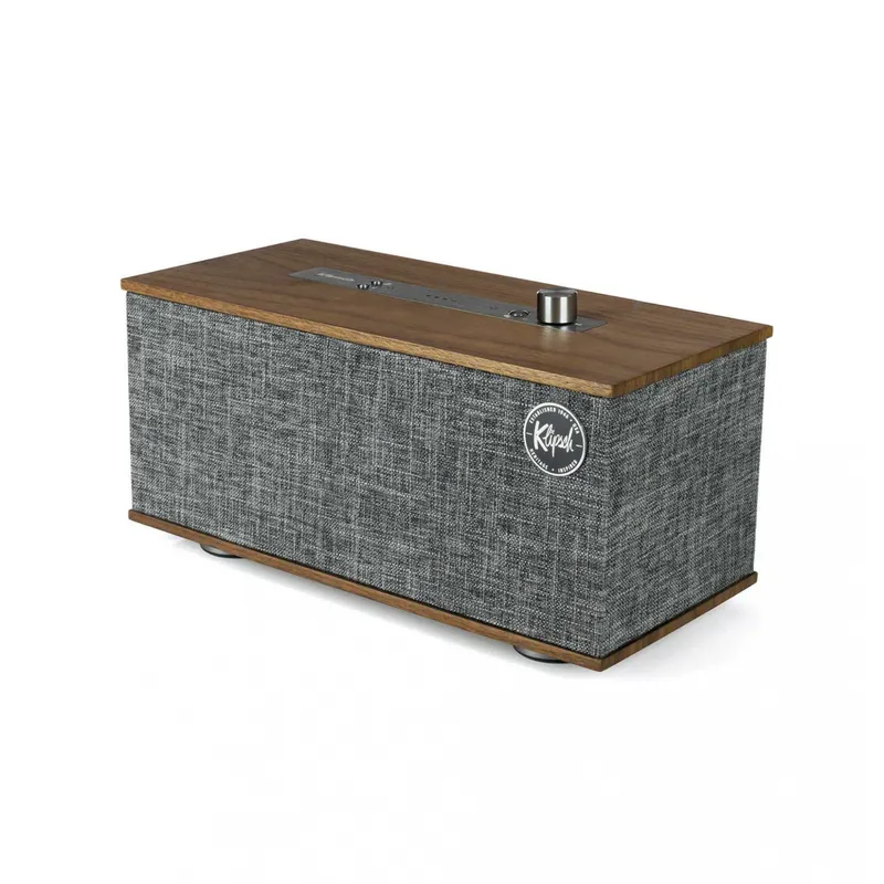 Klipsch The ONE Caixa Ativa Bluetooth e Google Assistant Walnut ( Bivolt )