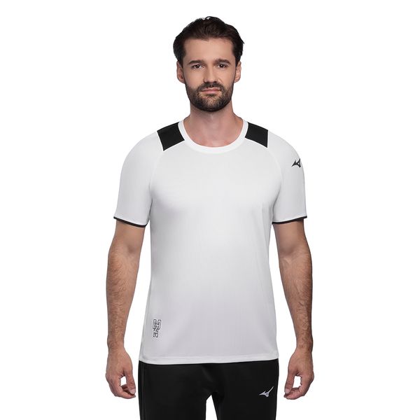Camiseta de Treino Masculina Mizuno Soul New 4 P Branco