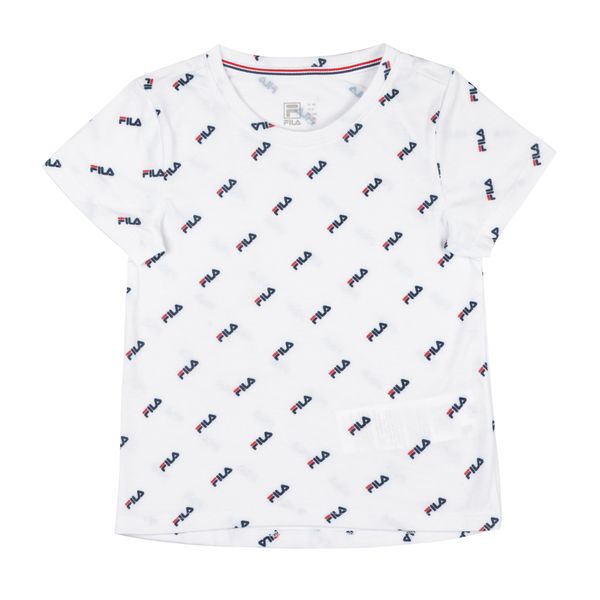 Camiseta Fila Full Print Infantil - 4 anos