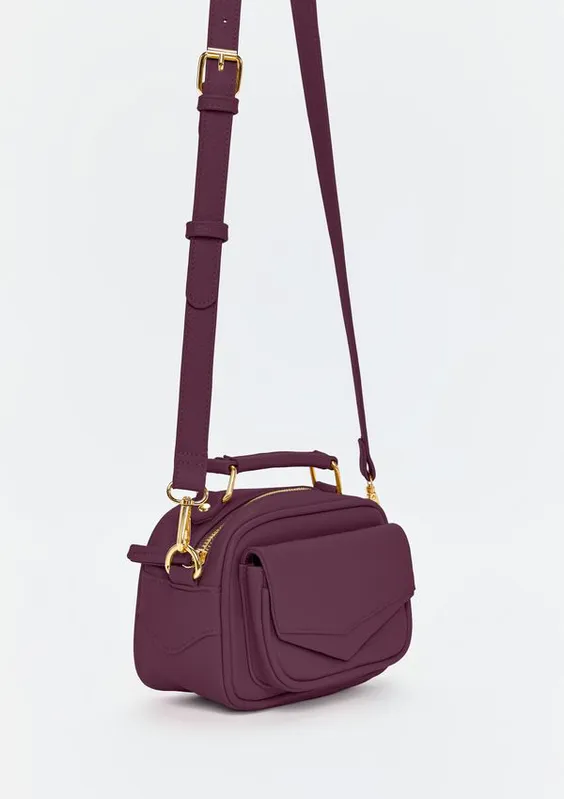 Bolsa Tiracolo Feminina Pequena - Roxo UNI