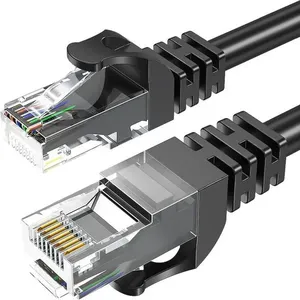 Cabo UTP Essager Patch Cord CAT6 10M Preto NW102 (MP)