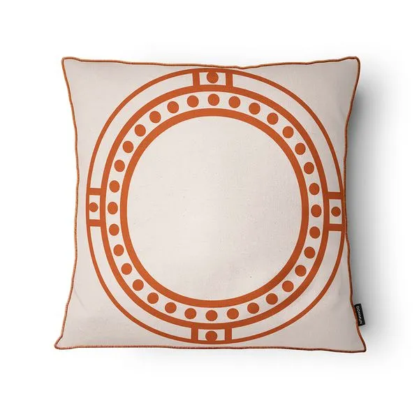 Capa Almofada Elegance Cordonê Terracota Básico 43x43cm 4195115 - Tuti Gottô