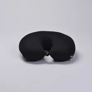Almofada De Pescoço Clássica Duo Strip Cinza Mescla