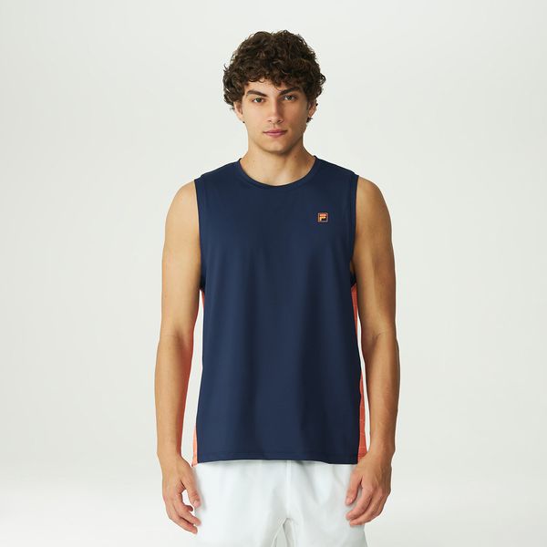 Camiseta Sem Manga Fila Grid Match Masculina P