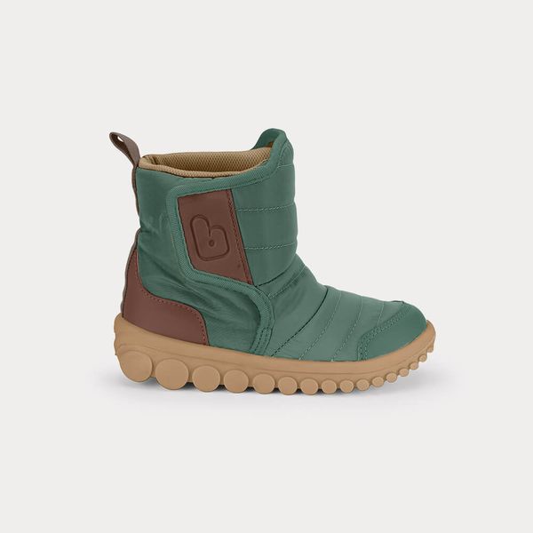 Bota Infantil Bibi Roller 2.0 Drop Verde com Marrom 27
