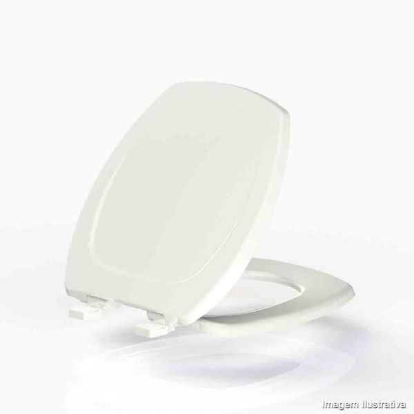 Assento sanitário com slow close termofixo Thema biscuit Tupan - ENCOMENDA