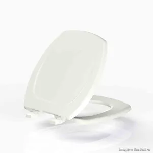 Assento sanitário com slow close termofixo Thema biscuit Tupan - ENCOMENDA