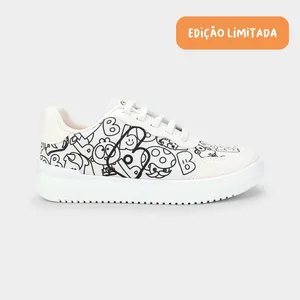 Tênis Infantil Bibi Color Branco Personalizável 36