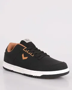 Tênis Masculino Casual Veloce Camurça Preto 44