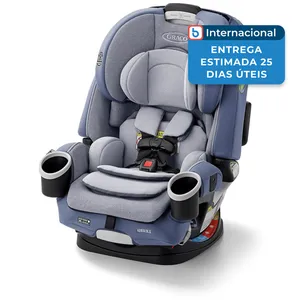 Cadeirinha para Carro Graco 4 em 1 DLX Azul A-MBI