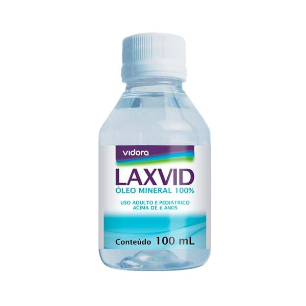 Óleo Mineral 100ml Laxvid Vidora OLEO MINERAL 100ML L