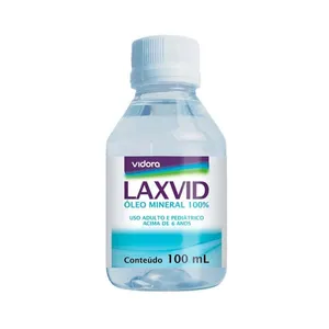 Óleo Mineral 100ml Laxvid Vidora OLEO MINERAL 100ML L