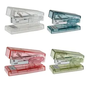 Mini Grampeador Com 40 Grampos Criativa Office Translúcido Sortido Pc Ferro 6x4x2,6cm LM4195PAP - honeyhome