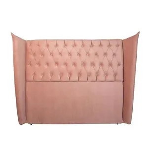 Cabeceira De Cama Casal Aga Captoner Canadá 138x130cm Salmão (MP)