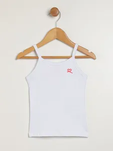Blusa Regata Infantil Para Menina - BRANCO 1
