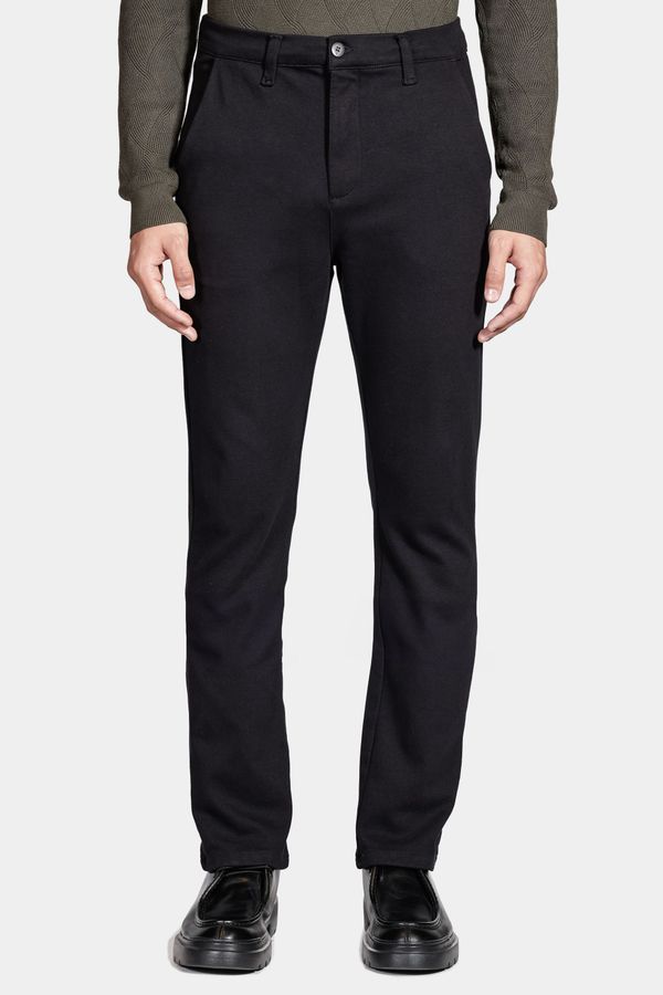 Calça Chino Color Regular Comfort Preto - 46