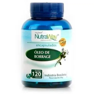 Óleo de Borrage 120caps - Nutraway