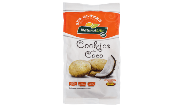 Cookies Kodilar Naturallife Coco 180g