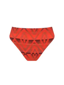 Hot Pants Estampada Navajo VERMELHO P