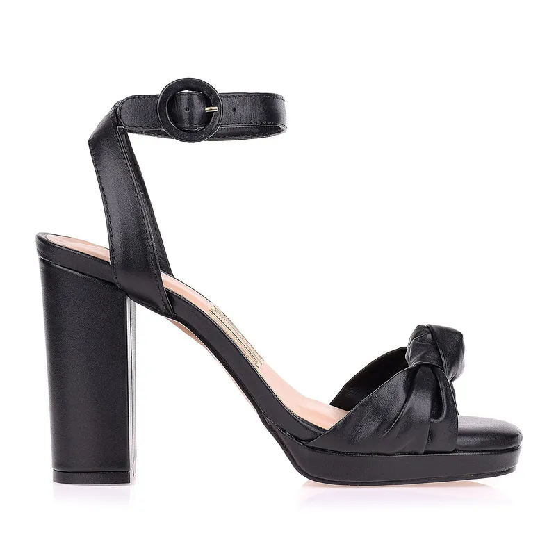 Meia Pata New Couro Preto