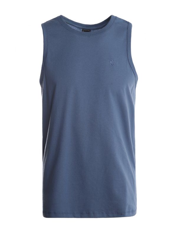 Camiseta Básica Regata Masculina AZUL M