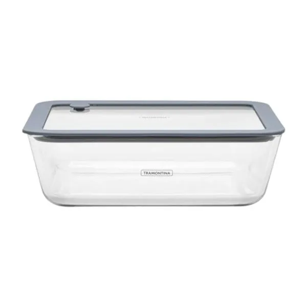 Pote Tramontina Vittra Vidro Com Tampa De Silicone 2,6L (MP)