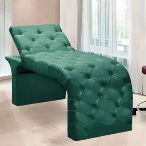 Maca Estofada Estética Cílios Regulável Spa Suede Anitta Cor:verde