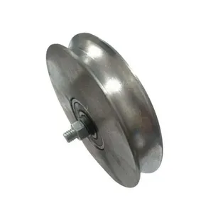 Roldana Ferro Maciça 60mm (2 1-2) Tipo U Redonda 1-2 - Ideal Para Portões - Ferrosul