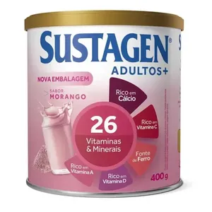 Sustagen Adultos+ Sabor Morango 400g