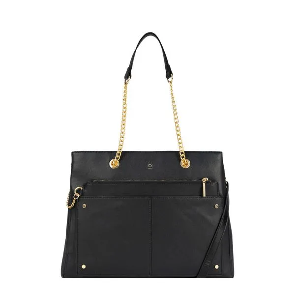 Bolsa Ombro Tote Pocket Cross BS67342LP Le Postiche PRETO