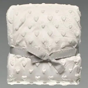 Cobertor Sherpa Dots Branco