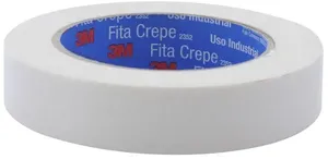 Fita crepe 18 mm x 50 m uso industrial 2352 - 3M