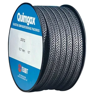 Gaxeta quadrada de PTFE expandido com grafite 3,2 mm 0,5 kg 2007G TEADIT
