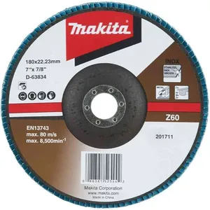 Disco De Lixa Makita Flap Grao Z60 180 Mm D-63834 (MP)
