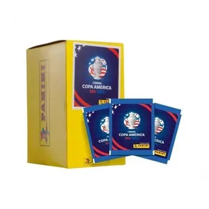 Figurinhas Colecionáveis Copa América 2024 para Álbum Oficial CONMEBOL com 100 Envelopes c-5 Editora Panini Figurinhas Colecionáveis Copa América 2024 para Álbum Oficial CONMEBOL c-100 Envelopes Editora