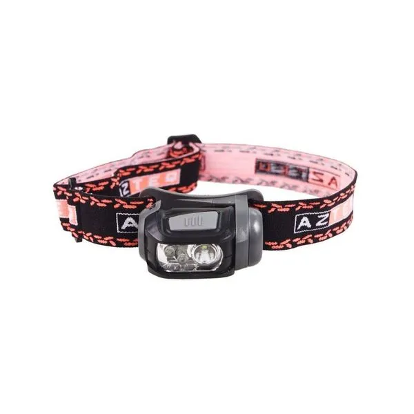Lanterna de Cabeça Mistik com Iluminação em Dois Sentidos e Potência de 140 LUMENS Preto Azteq Lanterna de Cabeça Mistik 140 LUMENS com Iluminação em Dois Sentidos Preto Azteq