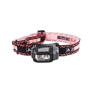 Lanterna de Cabeça Mistik com Iluminação em Dois Sentidos e Potência de 140 LUMENS Preto Azteq Lanterna de Cabeça Mistik 140 LUMENS com Iluminação em Dois Sentidos Preto Azteq