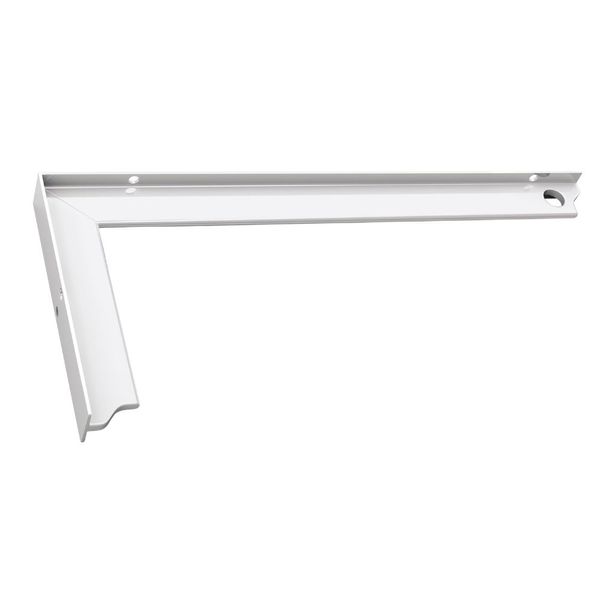 Suporte Perfil T Até 40kg Aço Branco Zamar Suporte Perfil T Até 40Kg 22cm Aço Branco
