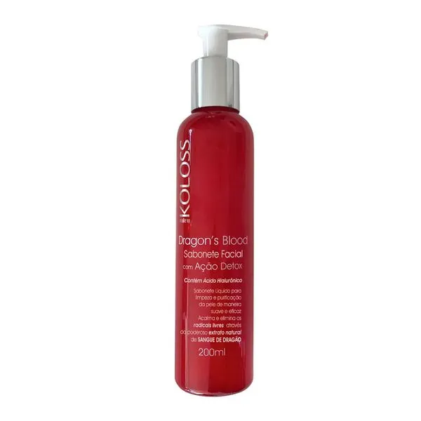 Sabonete Líquido Facial Koloss Dragon's Blood 200ml