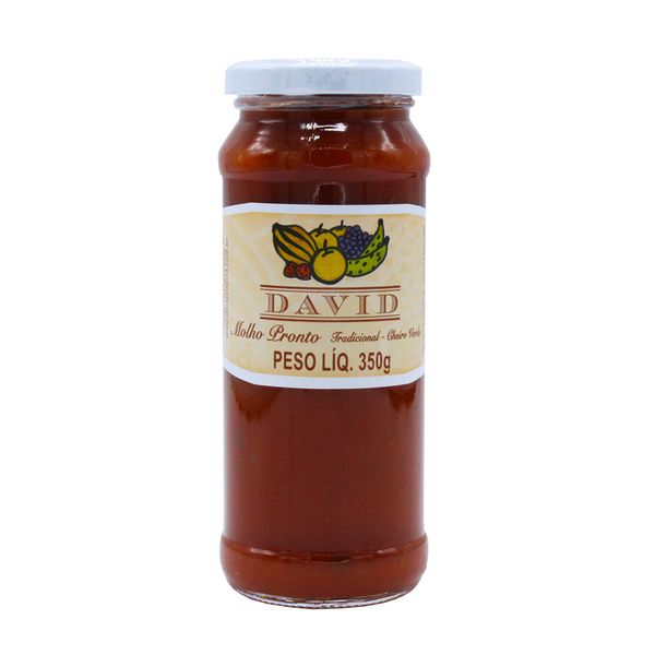 Molho de Tomate Pronto Doces David 350g
