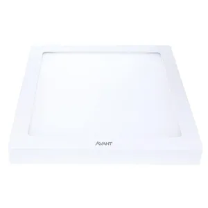 Painel LED de Sobrepor Pop Quadrado Luz Branca Bivolt Avant Painel de LED Sobrepor Pop 24W 30x30cm 1680 Lúmens Luz Branca