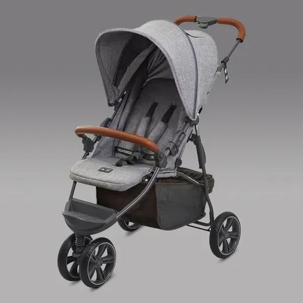 Carrinho Treviso 3 ABC Design Woven grey