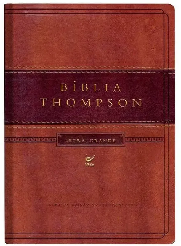 Bíblia Thompson - Letra Grande - Com Indice - Marrom