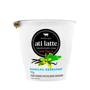 Iogurte Desnatado Baunilha Atilatte – 170g