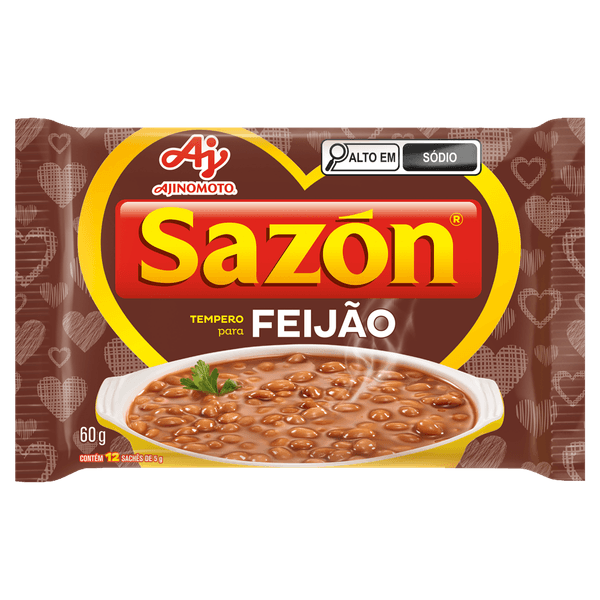 Tempero Sazón para Feijão 60g