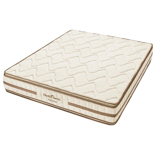 Colchão Super King Espuma D45 Americanflex Clinoflex Bambu 193x203x28cm